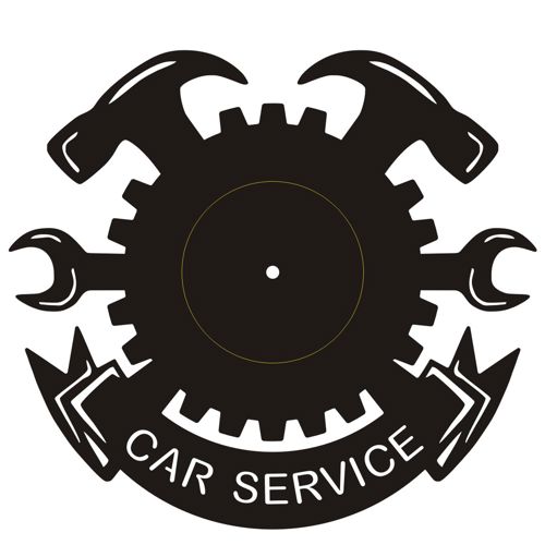 طرح ساعت ماشین سرویس - clock car service - برای دستگاه CNC چوب و لیزر (سی ان سی)