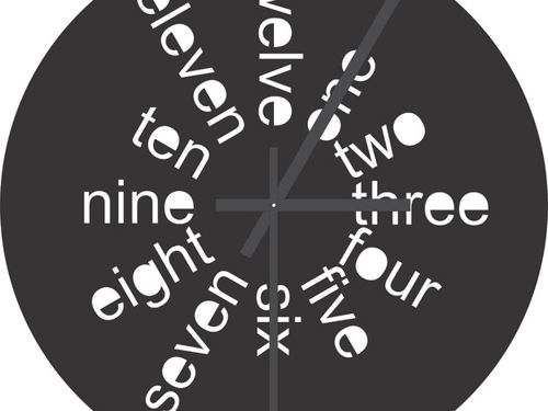طرح ساعت لیزری - clock laser cut - برای دستگاه CNC چوب و لیزر (سی ان سی)
