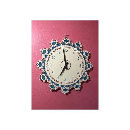 طرح مدل ساعت - clock model - برای دستگاه CNC چوب و لیزر (سی ان سی)
