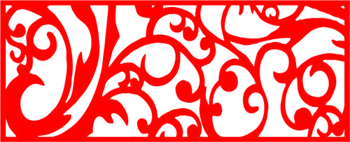 طرح الگوی برش cnc جالی پانل گریل صفحه - cnc jali cutting pattern grill panel screen ve - برای دستگاه CNC چوب و لیزر (سی ان سی)