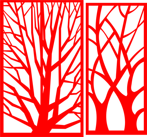 طرح طراحی پنل cnc jali - cnc jali panel design ve - برای دستگاه CNC چوب و لیزر (سی ان سی)