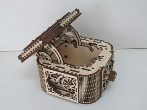 طرح جعبه طرح برش لیزر cnc با پوشش - cnc laser cut design box with cover ve - برای دستگاه CNC چوب و لیزر (سی ان سی)