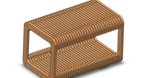 طرح طراحی میز پارامتریک برش لیزر cnc - cnc laser cut parametric table design - برای دستگاه CNC چوب و لیزر (سی ان سی)