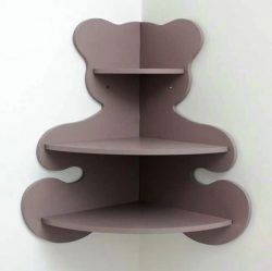 طرح قفسه برش لیزری cnc خرس - cnc laser cut shelf bear ve - برای دستگاه CNC چوب و لیزر (سی ان سی)