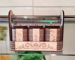 طرح جعبه ادویه برش لیزری cnc - cnc laser cut spice box ve - برای دستگاه CNC چوب و لیزر (سی ان سی)