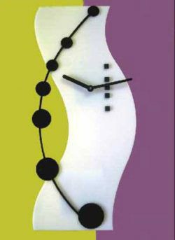 طرح برش لیزری cnc به شکل ساعت شبیه به درخت پلاسما - cnc laser cut the clock shaped like a tree plasma ve - برای دستگاه CNC چوب و لیزر (سی ان سی)
