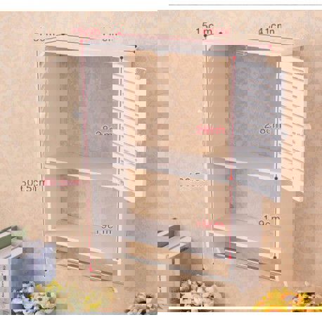 طرح برش لیزر cnc چوب دیواری قفسه پوشش - cnc laser cutting wood wall mounted shelf - برای دستگاه CNC چوب و لیزر (سی ان سی)