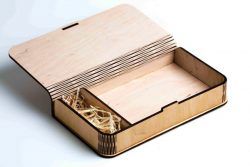 طرح جعبه چوبی برش لیزری cnc - cnc laser cut wooden box ve - برای دستگاه CNC چوب و لیزر (سی ان سی)