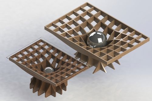 طرح coffee-table-for-cnc-laser-cut