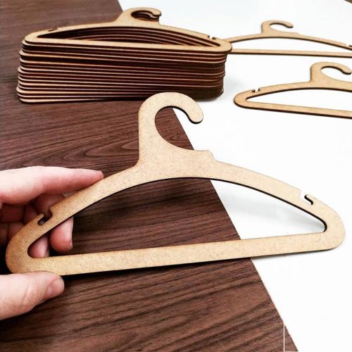 طرح آویز لباس مدرن برای برش لیزری - contemporary clothes hanger for laser cut ve - برای دستگاه CNC چوب و لیزر (سی ان سی)