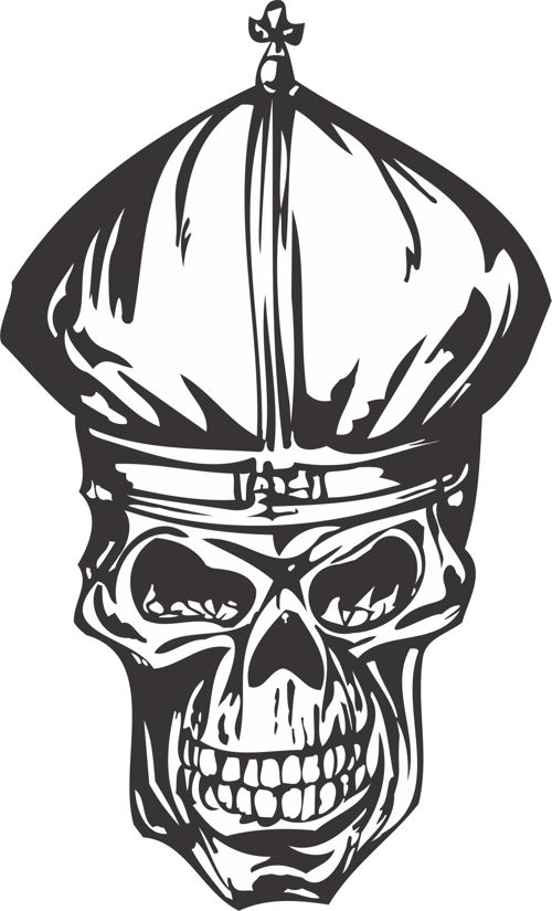 طرح جمجمه خالی - cool skull - برای دستگاه CNC چوب و لیزر (سی ان سی)