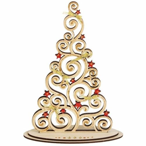طرح جایگزین‌های خلاقانه درخت کریسمس لیزر - creative alternatives christmas tree laser cut ve - برای دستگاه CNC چوب و لیزر (سی ان سی)