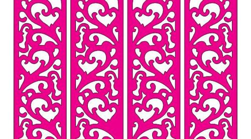 طرح برش تاشو صفحه پنل شبکه - cut folding screen panel grid 2 - برای دستگاه CNC چوب و لیزر (سی ان سی)