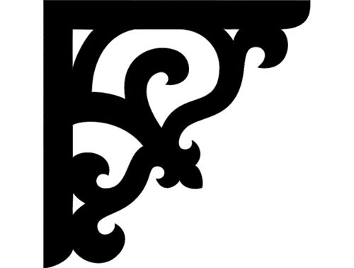 طرح دکوراسیون گوشه طراحی هنر - decoration corner design art - برای دستگاه CNC چوب و لیزر (سی ان سی)