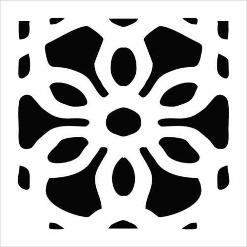 طرح نقوش تزئینی گل برای برش لیزری - decorative motifs of flower for laser cutting - برای دستگاه CNC چوب و لیزر (سی ان سی)
