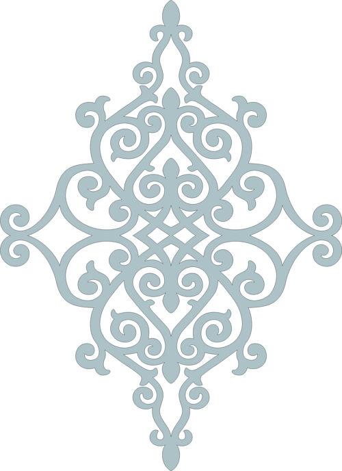طرح الگوی مشبک پانل تزئینی برای برش لیزری - decorative panel lattice pattern for laser cut ve - برای دستگاه CNC چوب و لیزر (سی ان سی)