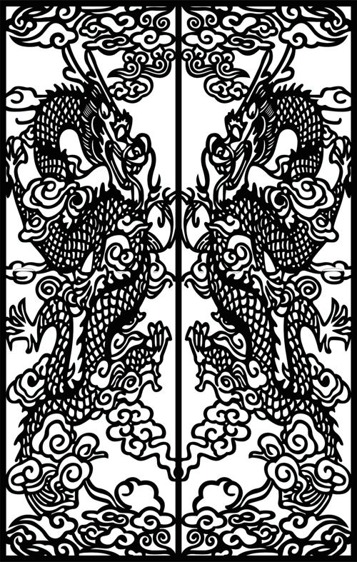 طرح decorative-privacy-indoor-panels-lattice-room-divider-pattern-for-laser-cut-ve