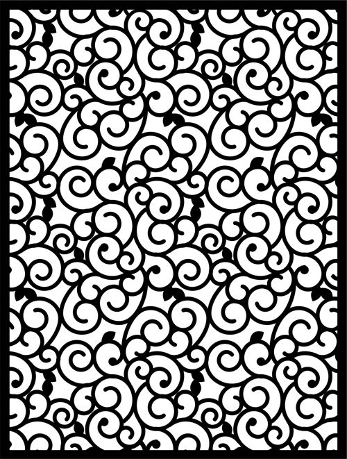 طرح decorative-privacy-partition-indoor-panel-room-divider-floral-lattice-stencil-for-laser-cut-ve