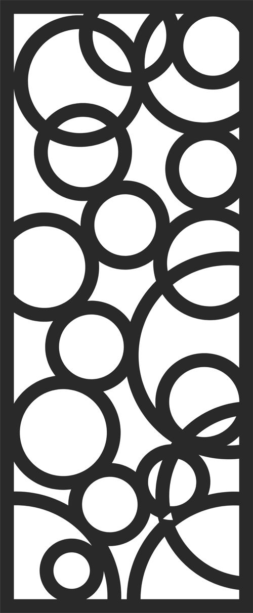 طرح decorative-privacy-partition-indoor-panel-room-divider-floral-lattice-stencil-seamless-pattern-for-laser-cut-ve