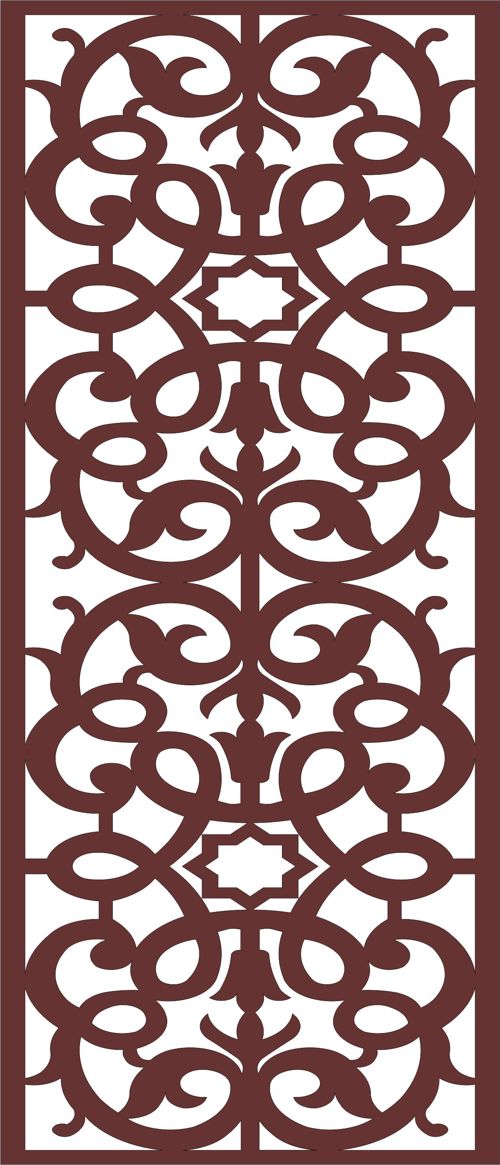 طرح پارتیشن حفاظتی تزئینی داخلی پنل جداکننده اتاق برای برش لیزری - decorative privacy partition indoor panel room divider for laser cut ve - برای دستگاه CNC چوب و لیزر (سی ان سی)