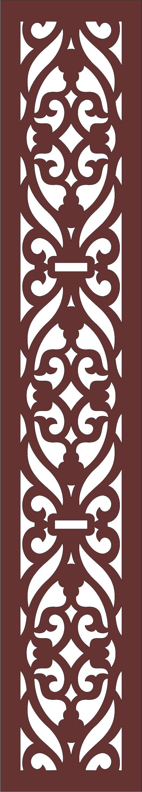 طرح decorative-privacy-partition-indoor-panel-room-divider-lattice-seamless-pattern