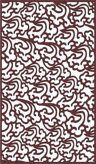 طرح decorative-privacy-partition-indoor-panel-room-divider-pattern-cnc-laser-cutting