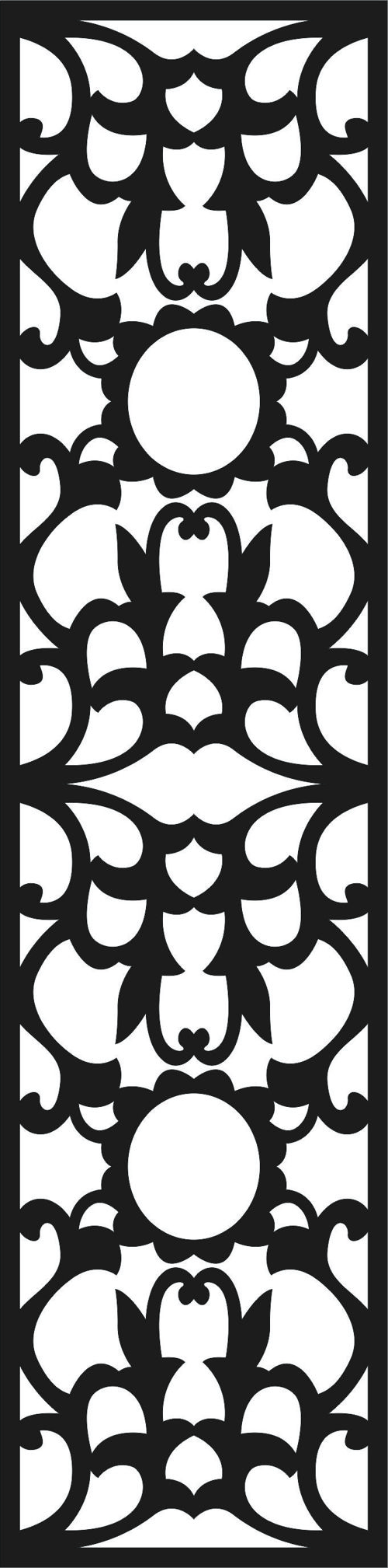 طرح decorative-privacy-partition-indoor-panels-lattice-divider-seamless-design-pattern-for-laser-cut-ve