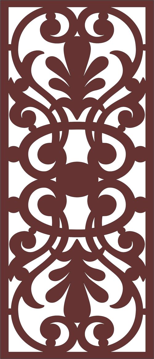 طرح decorative-privacy-partition-indoor-panels-screen-room-divider-patterns-for-laser-cutting