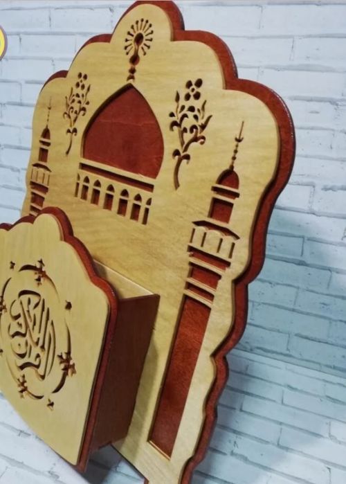 طرح decorative-quran-holder