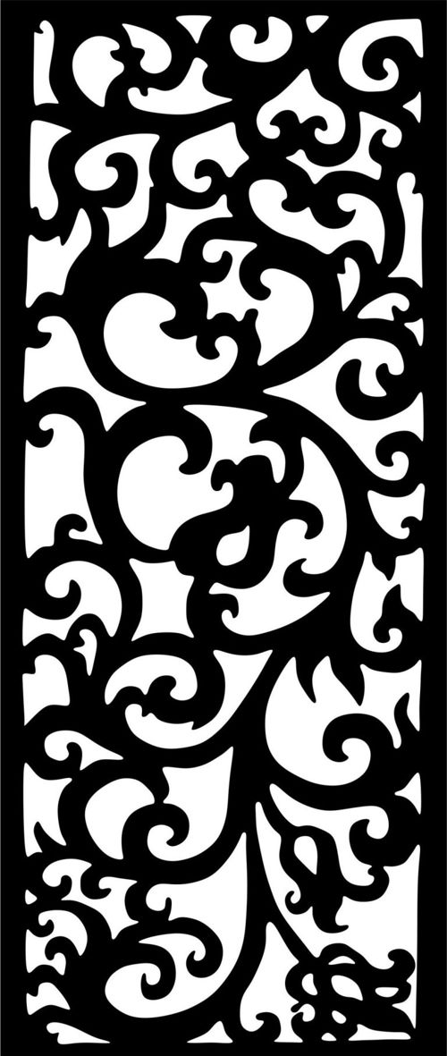 طرح الگوهای صفحه نمایش تزئینی برای برش لیزری - decorative screen patterns for laser cutting 4 - برای دستگاه CNC چوب و لیزر (سی ان سی)