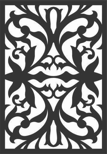 طرح الگوهای صفحه نمایش تزئینی برای برش لیزری 8 - decorative screen patterns for laser cutting 8 - برای دستگاه CNC چوب و لیزر (سی ان سی)
