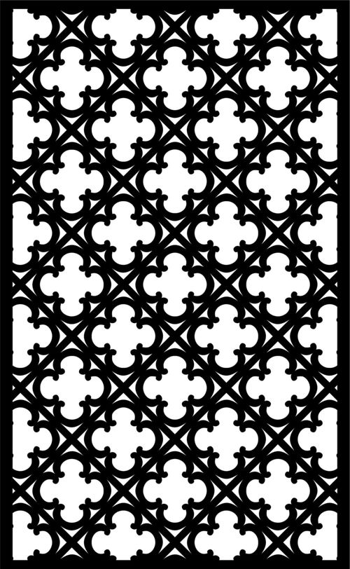 طرح الگوهای صفحه نمایش تزئینی برای برش لیزری - decorative screen patterns for laser cutting 14 - برای دستگاه CNC چوب و لیزر (سی ان سی)