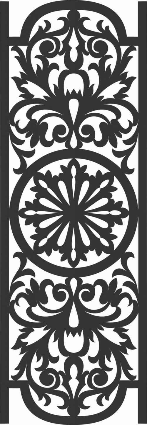 طرح الگوهای صفحه نمایش تزئینی برای برش لیزری 30 - decorative screen patterns for laser cutting 30 - برای دستگاه CNC چوب و لیزر (سی ان سی)
