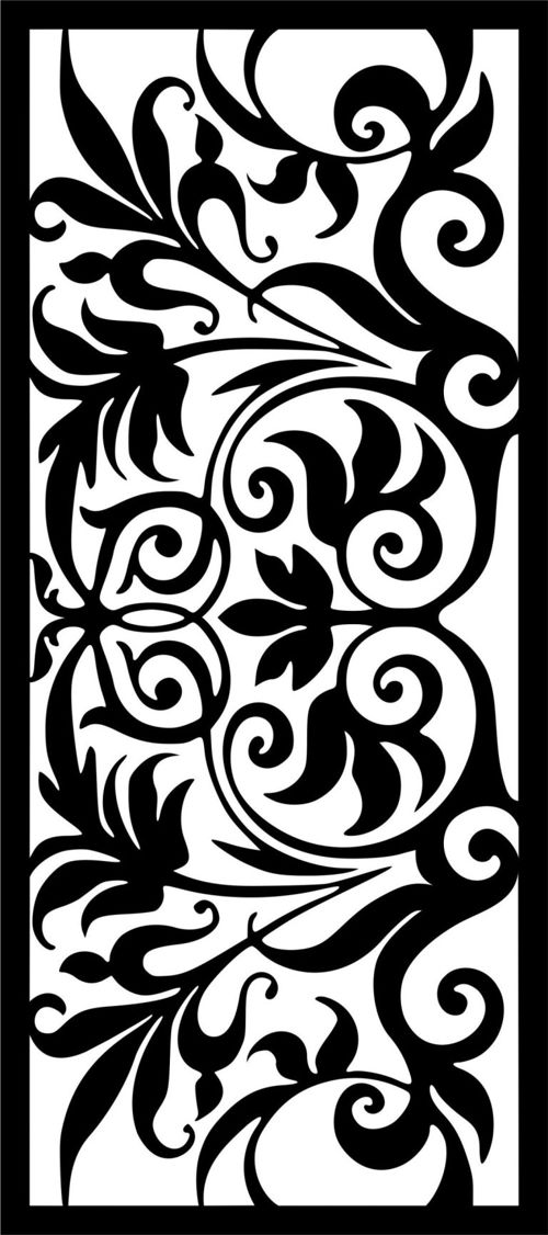 طرح الگوهای صفحه نمایش تزئینی برای برش لیزری 3 - decorative screen patterns for laser cutting 32 - برای دستگاه CNC چوب و لیزر (سی ان سی)