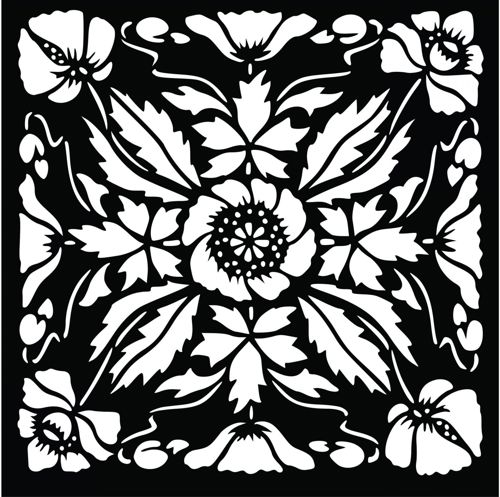 طرح الگوهای صفحه نمایش تزئینی برای برش لیزری - decorative screen patterns for laser cutting 37 - برای دستگاه CNC چوب و لیزر (سی ان سی)