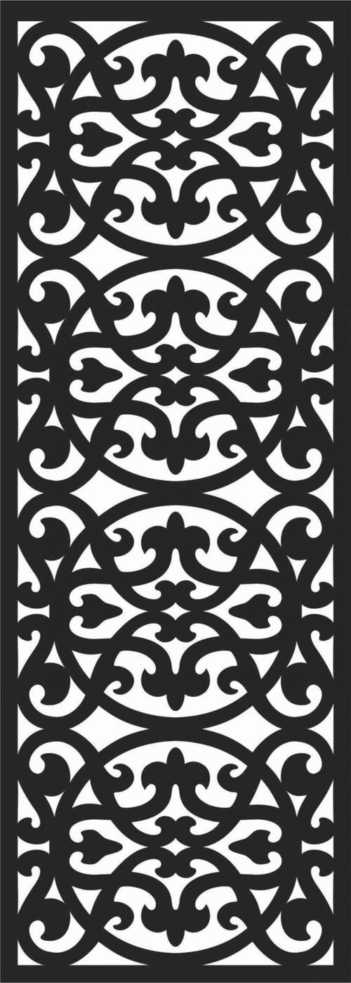 طرح الگوهای صفحه نمایش تزئینی برای برش لیزری - decorative screen patterns for laser cutting 57 - برای دستگاه CNC چوب و لیزر (سی ان سی)