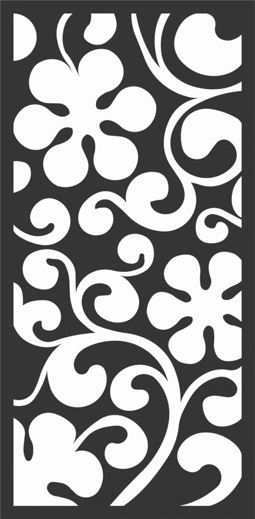 طرح الگوهای صفحه نمایش تزئینی برای برش لیزری - decorative screen patterns for laser cutting 69 - برای دستگاه CNC چوب و لیزر (سی ان سی)