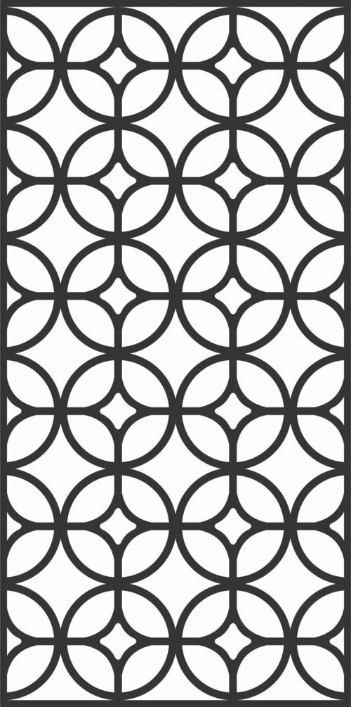 طرح الگوهای صفحه نمایش تزئینی برای برش لیزری 7 - decorative screen patterns for laser cutting 75 - برای دستگاه CNC چوب و لیزر (سی ان سی)