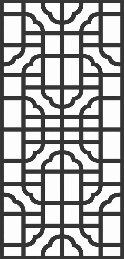 طرح الگوهای صفحه نمایش تزئینی برای برش لیزری - decorative screen patterns for laser cutting 77 - برای دستگاه CNC چوب و لیزر (سی ان سی)