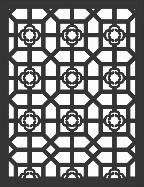 طرح الگوهای صفحه نمایش تزئینی برای برش لیزری - decorative screen patterns for laser cutting 78 - برای دستگاه CNC چوب و لیزر (سی ان سی)