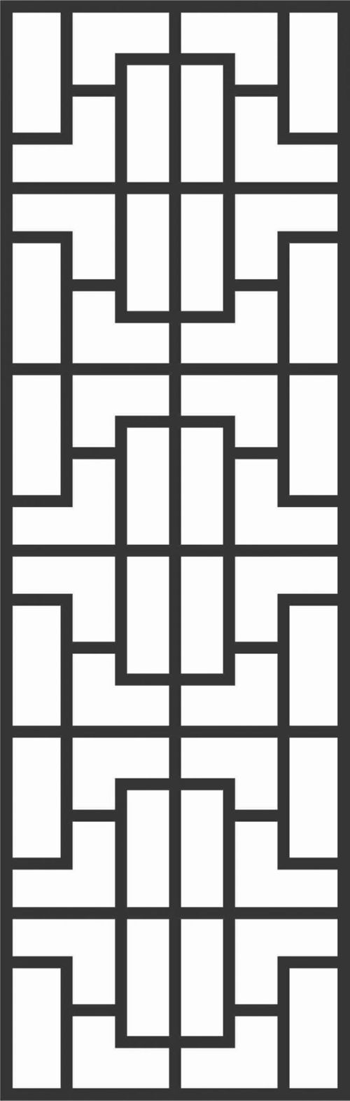 طرح الگوهای صفحه نمایش تزئینی برای برش لیزری - decorative screen patterns for laser cutting 79 - برای دستگاه CNC چوب و لیزر (سی ان سی)