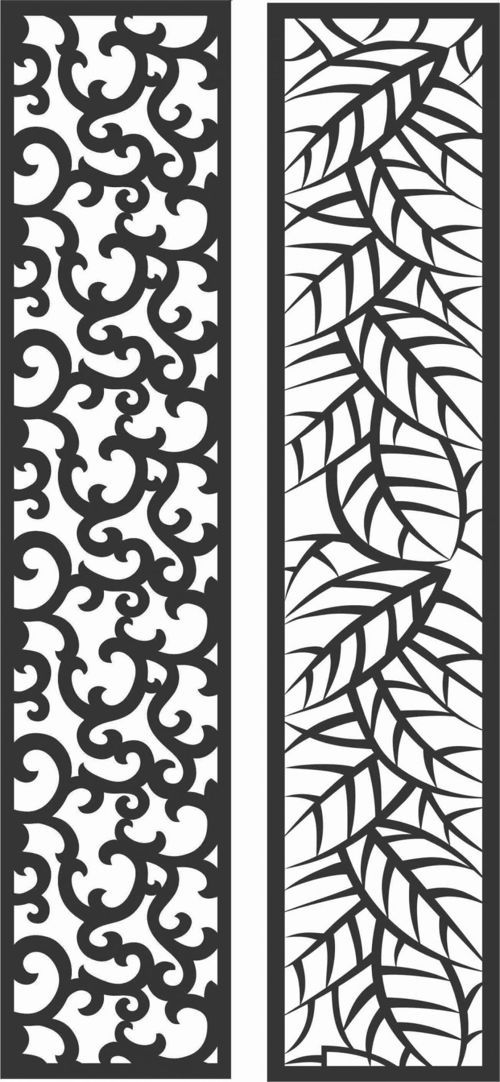 طرح الگوهای صفحه نمایش تزئینی برای برش لیزری - decorative screen patterns for laser cutting 90 - برای دستگاه CNC چوب و لیزر (سی ان سی)