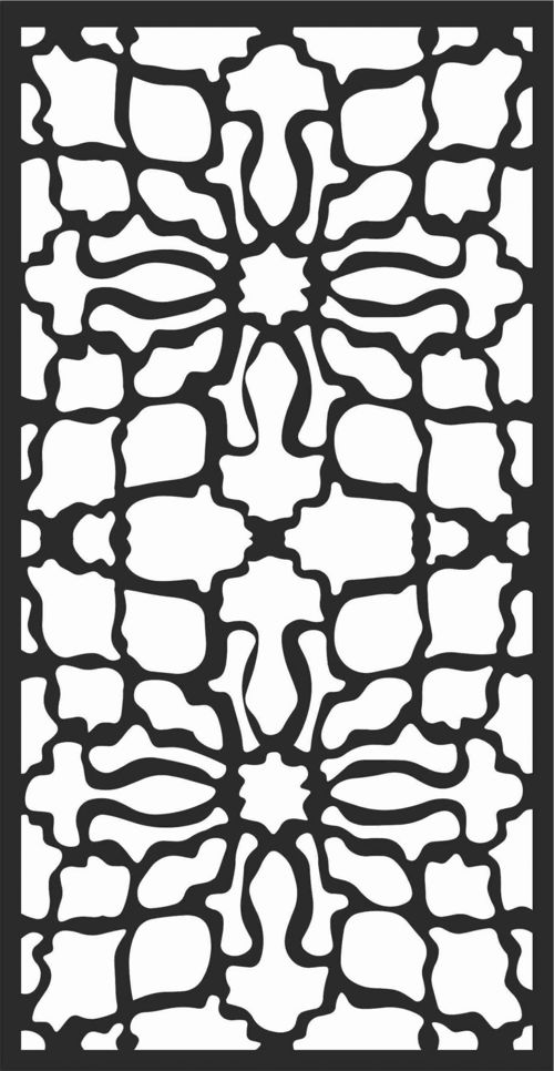 طرح الگوهای صفحه نمایش تزئینی برای برش لیزری - decorative screen patterns for laser cutting 94 - برای دستگاه CNC چوب و لیزر (سی ان سی)