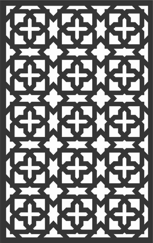 طرح الگوهای صفحه نمایش تزئینی برای برش لیزری 97 - decorative screen patterns for laser cutting 97 - برای دستگاه CNC چوب و لیزر (سی ان سی)