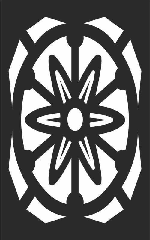 طرح الگوهای صفحه نمایش تزئینی برای برش لیزری - decorative screen patterns for laser cutting 104 - برای دستگاه CNC چوب و لیزر (سی ان سی)