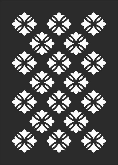 طرح الگوهای صفحه نمایش تزئینی برای برش لیزری - decorative screen patterns for laser cutting 106 - برای دستگاه CNC چوب و لیزر (سی ان سی)