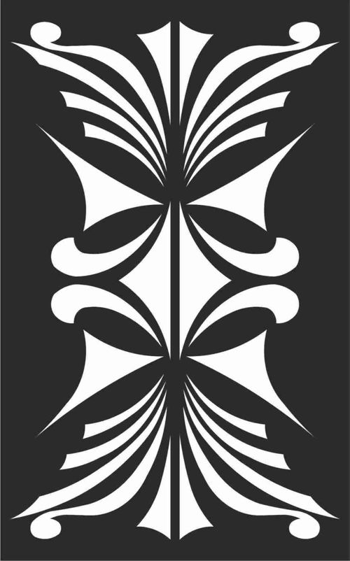 طرح الگوهای صفحه نمایش تزئینی برای برش لیزری - decorative screen patterns for laser cutting 110 - برای دستگاه CNC چوب و لیزر (سی ان سی)