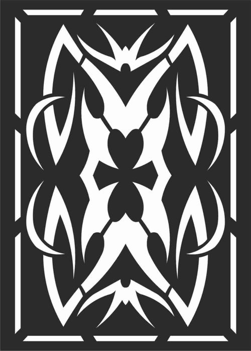 طرح الگوهای صفحه نمایش تزئینی برای برش لیزری - decorative screen patterns for laser cutting 111 - برای دستگاه CNC چوب و لیزر (سی ان سی)