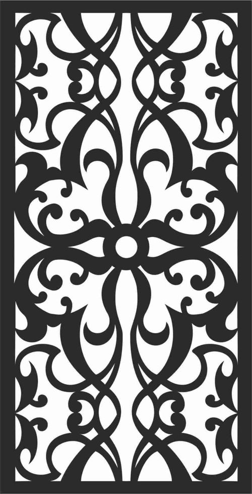 طرح الگوهای صفحه نمایش تزئینی برای برش لیزری - decorative screen patterns for laser cutting 116 - برای دستگاه CNC چوب و لیزر (سی ان سی)