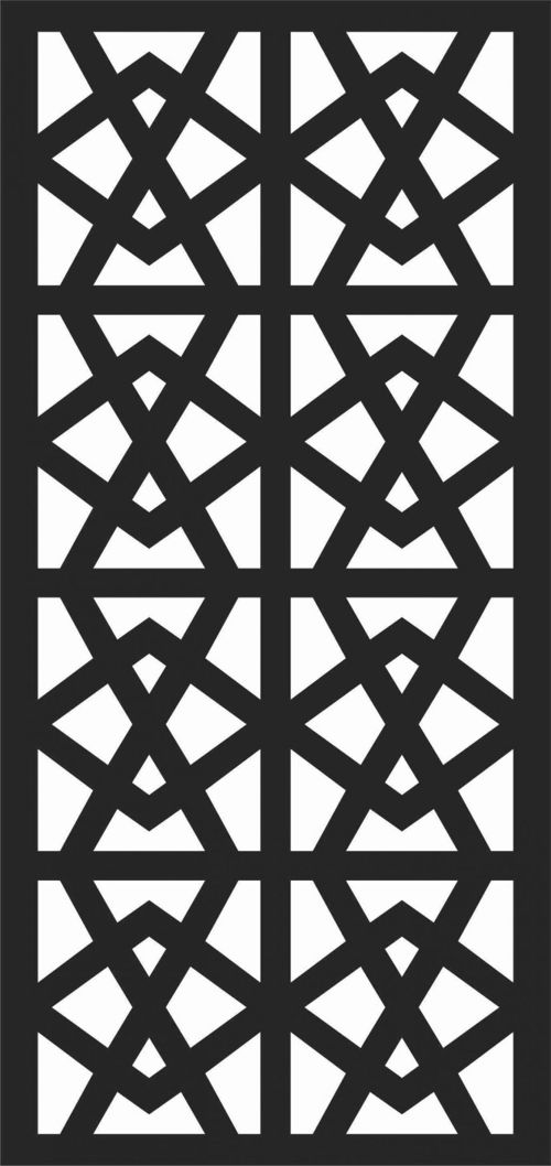 طرح الگوهای صفحه نمایش تزئینی برای برش لیزری - decorative screen patterns for laser cutting 187 - برای دستگاه CNC چوب و لیزر (سی ان سی)